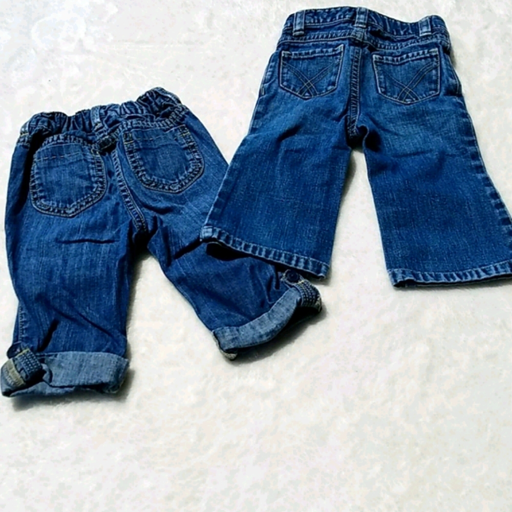 Gap, Old Navy, and Gymboree 6-12mo bundle of pants - Picture 3 of 7